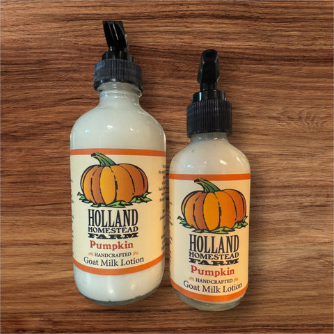 Pumpkin Spice Goat Milk Lotion